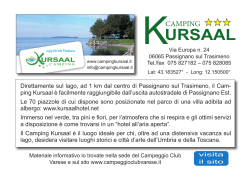URSAAL - Campeggio Club Varese