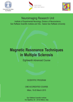 Magnetic Resonance Techniques in Multiple