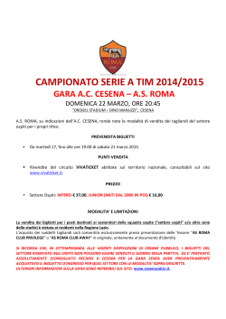Info - AS Roma