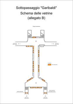 ALLEGATO B sottopasso Garibaldi-vetrine disponibili