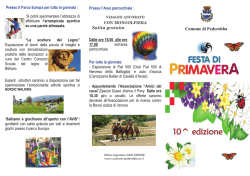 Festa di Primavera a Onigo di Pederobba 2015
