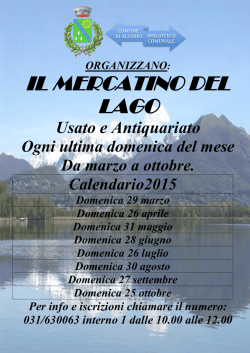 IL MERCATINO DEL LAGO