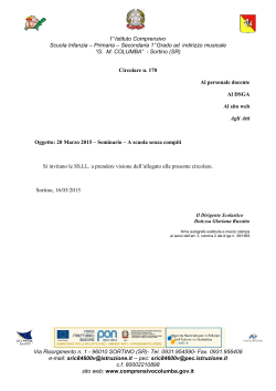 circolare n. 170 - 20 Marzo 2015 - Seminario