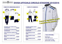 divisa ufficiale circolo stagione 2015/2016