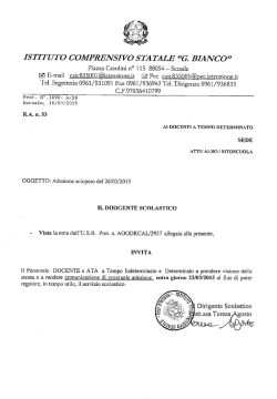 SCIOPERO 26 marzo - Istituto Comprensivo Sersale