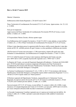 DGRV n. 236 del 03 marzo 2015