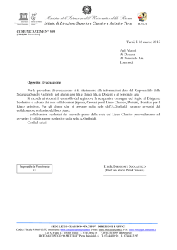 Comunicazione n. 509 del 16-03