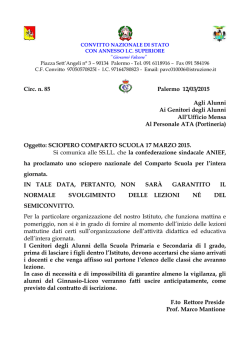 ISTITUTO COMPRENSIVO STATALE