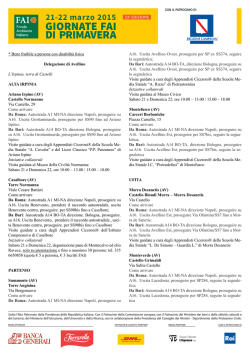 Campania - Giornata FAI di Primavera