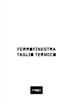 FERROFINESTRA TAGLIO TERMICO