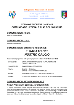 Il comunicato LND