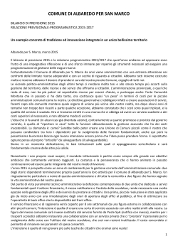 Bilancio 2015.pdf - Comune di Albaredo per San Marco