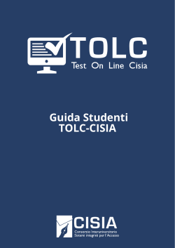 Guida Studenti TOLC