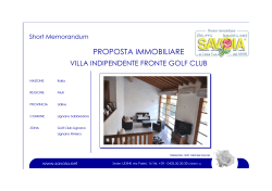 BROCHURE villa golf club lignano