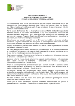 il documento del coordinamento nazionale