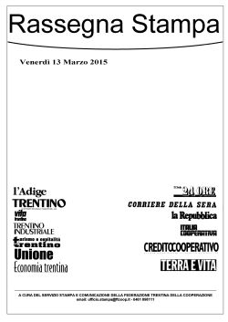 + 1 - Federazione Trentina della Cooperazione