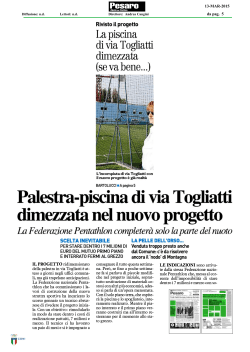 Resto Del Carlino Pesaro Impianto Dimezzato