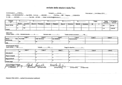 VERBALE ELEZIONI RSU