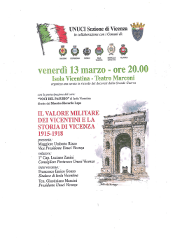Programma serata