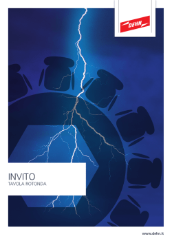 INVITO - Attualit&agrave; Elettrotecnica