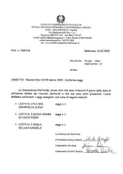 ISTITUTO CONEPRENSIVO STATALE DI SCUOLA INFANZIA