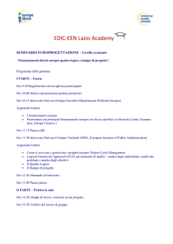 Programma - Biclazio.it