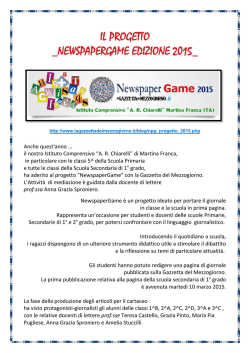 continua... - Istituto Comprensivo Chiarelli