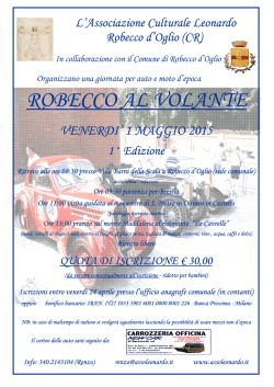 il programma - Assoleonardo
