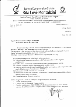 scarica Circolare Collegio dei docenti.