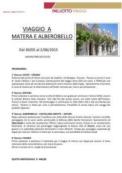 Vedi i dettagli - Palliotto Viaggi