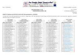 Prot. n. 3253/C41a REGGIO CALABRIA, 14.03.2015 CIRCOLARE