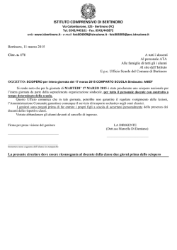 Sciopero nazionale ANIEF (17 marzo 2015)