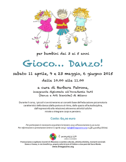 Gioco… Danzo! - Il Magazzino