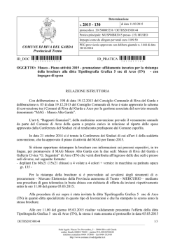 ID_DOC (D?00&Acirc;V) - Comune di Riva del Garda