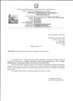Leggi circolare n.91 - Istituto Comprensivo "Giovanni Paolo II"