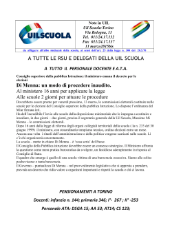 11 marz 15bis - Uil Scuola Piemonte