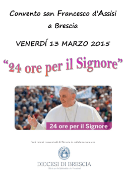 13-14 marzo 2015 - Diocesi di Brescia