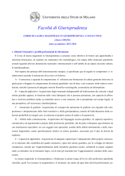 Manifesto LMG-01 - Giurisprudenza - Università degli Studi di Milano