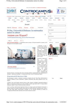 Iniziare con l`Export?