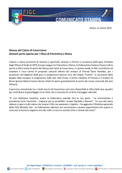 Museo del Calcio di Coverciano - Federazione Italiana Giuoco Calcio