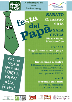 festa pap&agrave;.pages - Tecum