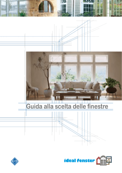 Guida alla scelta delle finestre