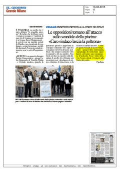 IL GIORNO - Fabio Altitonante