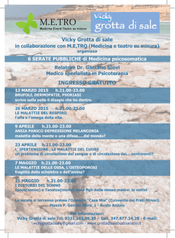 incontri e corsi medicina psicosomatica