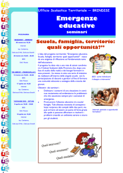 Locandina emergenza educativa