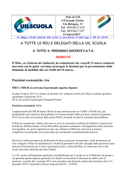 11 marz 15 - Uil Scuola Piemonte