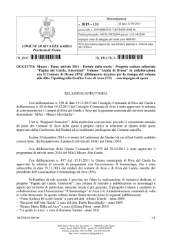 ID_DOC (D?00&Acirc;Z) - Comune di Riva del Garda