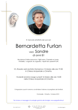 Bernardetta Furlan