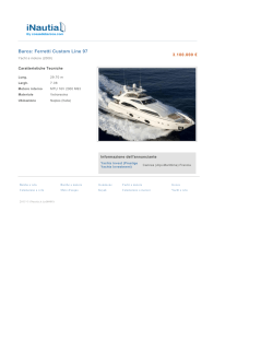 Barca: Ferretti Custom Line 97