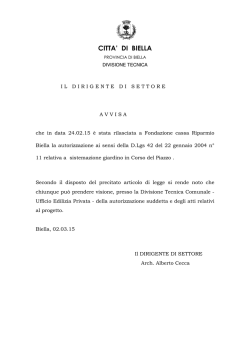 DIVISIONE TECNICA